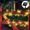 LED Solar Powered Ivy Fairy String Lights Outdoor Wall/Fence Light