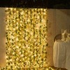 LED Solar Powered Ivy Fairy String Lights Outdoor Wall/Fence Light