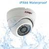 Anspo CCTV Camera 5MP Dome Waterproof Indoor/Outdoor 20M IR Night Vision