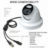 8MP Turret CCTV Camera AOC Full Color Night Vision Outdoor 2.8MM Lens - White