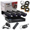 Anspo HD 1080P CCTV System 4 Channel 4 x Bullet Cameras Surveillance Kit