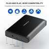 Combrite USB Type-C 3.2 3.5'' External Hard Drive Enclosure with UK Power Adapter USB-C