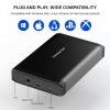 Combrite USB Type-C 3.2 3.5'' External Hard Drive Enclosure with UK Power Adapter USB-C