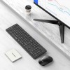 WISFOX Wireless Keyboard and Mouse Set 2.4GHz Ultra-thin Silent Desktop Combo