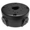 CCTV Camera Deep Base Junction Cable Box For Dome Bullet Cameras-Black