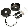 CCTV Camera Deep Base Junction Cable Box For Dome Bullet Cameras-Black