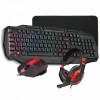 CIT Buidler 4-in-1 Gaming Combo Gaming Keyboard, Mouse, Mouse Pad And Headset Set