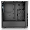 CIT Dark Star Black Midi Case 1x12cm ARGB Fan Hub Side Wind