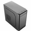 CiT Home Micro Tower ATX PC Case mATX With ARGB LED Strip