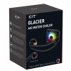 CiT Pro Glacier Watercooler Liquid CPU Cooler 120mm Black ARGB Infinity Fan