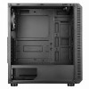 CIT Sahara F4 Mid ATX Gaming Case 4x Rainbow Fans TG Front and Side Panel Case