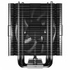 GameMax Ice Force Black CPU Cooler With 120mm FN12A-C8I PWM ARGB Infinity Fan 4 x 6mm Heat Pipes TDP 200W