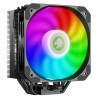 GameMax Sigma Black CPU Cooler With 130mm PWM ARGB LED Fan 4 x 6mm Heat Pipes TDP 200W