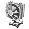 GameMax Sigma White CPU Cooler With 130mm PWM ARGB LED Fan 4 x 6mm Heat Pipes TDP 200W