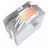 GameMax Sigma White CPU Cooler With 130mm PWM ARGB LED Fan 4 x 6mm Heat Pipes TDP 200W