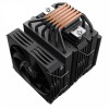 GameMax Twin600 Dual-Tower Black CPU Cooler With 120mm Fluid Dynamic Bearing PWM Fan 6 x 6mm Heat Pipes TDP 250W