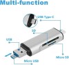 Combrite 5-in-1 USB Type C SD/Micro SD Card Reader