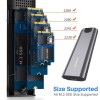 Combrite M.2 NVMe SSD Enclosure USB-C 3.2 Ultraspeed 10Gbp/s External M2 SSD Caddy