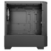 CIT Level 1 Black MATX Case Glass Front Side 3x ARGB Fans