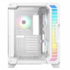 CiT Pro Android X Gaming Cube All In White Case with 3 x 120mm Infinity ARGB Fans