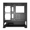 CIT Sense Black Midi ATX Gaming Case 3xARGB Fans Tempered Glass Panels