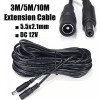 DC Power Supply Extension Cable 12V DC Extender for CCTV Camera And DVR