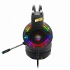 E-Sports Gaming Headset With Boom Microphone RGB LED Light