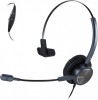 Single Ear Headset With Swivel Microphone 3.5MM Jack