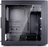 Fractal Design Focus G (Black) Gaming Case w/ Clear Window, ATX, 2 White LED Fans