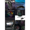 GameMax Razor USB Gaming Mouse RGB LED 6400DPI