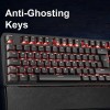 GameMax Strike Mechanical Gaming Keyboard RGB Blacklit Outemu Red Switch