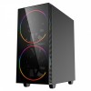 GameMax Black Hole ARGB Gaming Case 2x20cm ARGB Fan 1xARGB Hub