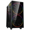 GameMax Black Hole ARGB Gaming Case 2x20cm ARGB Fan 1xARGB Hub