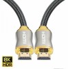 HDMI Cable 2M 8K Standard Version 2.1  48Gbps Gold