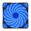 Jedel 120mm Blue LED PC Case Cooling Fan 3-Pin PWM/4-Pin Molex Connector