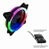 Jedel 120mm Dual Rings RGB Case Fan