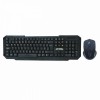 JEDEL 2.4Ghz USB Wireless Keyboard And Mouse Combo Gaming Set - Black