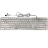Jedel CK-140U Multimedia Keyboard For Apple Mac, USB-A & USB-C, Low profile