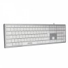 Jedel CK-140U Multimedia Keyboard For Apple Mac, USB-A & USB-C, Low profile