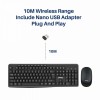 Jedel WS770 2.4GHz Wireless Office Keyboard And Mouse Set