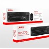 Jedel WS770 2.4GHz Wireless Office Keyboard And Mouse Set