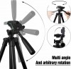 JUSTOP Aluminum Camera Tripod Stand With Phone Holder