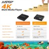 JUSTOP 4K UHD Multi media Player Ultra HD