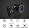 JUSTOP Dash Cam 1080P Full HD In Car DVR Camera Digital Driving Video Recorder 4'' LCD