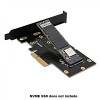 M.2 SSD NVME / NGFF to PCI Express PCI-E X4 X8 X16 Gen3 Internal Converter Card