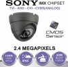 2.4MP Dome CCTV Security Camera 1080P HD BNC 4-in-1 HD TVI/CVI/AHD Indoor/Outdoor Weather Proof IP66