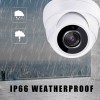 5MP 4-IN-1 Dome CCTV Security Camera 3.6mm Lens indoor/outdoor IP66 - White