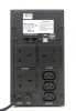 Powercool Smart UPS 1500VA 3x UK Sockets 3x IEC 2x RJ45 USB LCD Display
