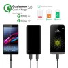 Quick Charge 3.0 Utra 10000mAh Power Bank With Type-C