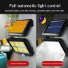 120 LED Solar Powered LED Motion Sensor Garden Wall Flood Light
